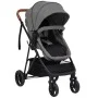 Cochecito de bebés 2 en 1 de acero gris claro y negro by vidaXL, Baby strollers - Ref: Foro24-10335, Price: 212,25 €, Discoun...