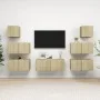 Sonoma Oak 7-Piece Living Room Furniture Set by vidaXL, TV Furniture - Ref: Foro24-3079027, Price: 210,55 €, Discount: %