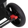 Manschettenknöpfe-Trolley aus rotem Stahl von vidaXL, Kinderwagen - Ref: Foro24-10345, Preis: 206,47 €, Rabatt: %