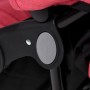 Manschettenknöpfe-Trolley aus rotem Stahl von vidaXL, Kinderwagen - Ref: Foro24-10345, Preis: 206,47 €, Rabatt: %