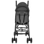 Hellgrauer und schwarzer Kinderwagen aus Stahl von vidaXL, Kinderwagen - Ref: Foro24-10395, Preis: 79,24 €, Rabatt: %