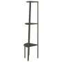 Corner shelf with 3 shelves black 45.5x31.5x120 cm by vidaXL, Bookcases and shelves - Ref: Foro24-336390, Price: 52,97 €, Dis...