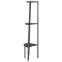 Eckregal mit 3 Einlegeböden schwarz 45,5x31,5x120 cm von vidaXL, Bücherregale und Regale - Ref: Foro24-336390, Preis: 53,98 €...