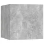 Set muebles de salón TV 7 pzas madera ingeniería gris hormigón de vidaXL, Muebles TV - Ref: Foro24-3079132, Precio: 201,62 €,...