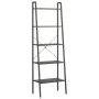 Estantería de pie 5 baldas negra 56x35x174 cm de vidaXL, Librerías y estanterías - Ref: Foro24-336369, Precio: 77,69 €, Descu...