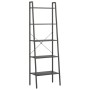 Standing shelving unit with 5 black shelves 56x35x174 cm by vidaXL, Bookcases and shelves - Ref: Foro24-336369, Price: 79,23 ...