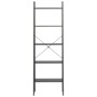 Standing shelving unit with 5 black shelves 56x35x174 cm by vidaXL, Bookcases and shelves - Ref: Foro24-336369, Price: 79,23 ...