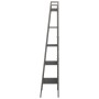 Standing shelving unit with 5 black shelves 56x35x174 cm by vidaXL, Bookcases and shelves - Ref: Foro24-336369, Price: 79,23 ...