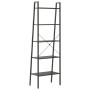 Standregal mit 5 schwarzen Einlegeböden 56x35x174 cm von vidaXL, Bücherregale und Regale - Ref: Foro24-336369, Preis: 79,23 €...