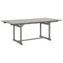 Solid acacia wood garden dining table (150-200)x100x75cm by vidaXL, Garden tables - Ref: Foro24-316571, Price: 249,05 €, Disc...