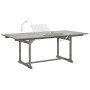 Solid acacia wood garden dining table (150-200)x100x75cm by vidaXL, Garden tables - Ref: Foro24-316571, Price: 249,05 €, Disc...