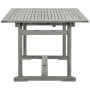 Solid acacia wood garden dining table (150-200)x100x75cm by vidaXL, Garden tables - Ref: Foro24-316571, Price: 249,05 €, Disc...