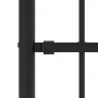 Garden fence with black coated steel spearhead 190cm by vidaXL, fence panels - Ref: Foro24-151082, Price: 220,16 €, Discount: %
