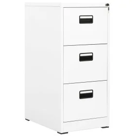Armario archivador de acero blanco 46x62x102,5 cm by vidaXL, Filing cabinets - Ref: Foro24-336274, Price: 178,78 €, Discount: %