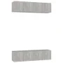 Set muebles de salón TV 4 piezas madera ingeniería roble Sonoma de vidaXL, Muebles TV - Ref: Foro24-3079059, Precio: 123,61 €...