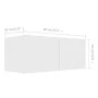 Set de muebles de salón TV 2 piezas madera de ingeniería blanco de vidaXL, Muebles TV - Ref: Foro24-3078700, Precio: 80,78 €,...