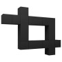 Set de muebles de salón TV 10 piezas madera ingeniería negro de vidaXL, Muebles TV - Ref: Foro24-3078842, Precio: 309,71 €, D...