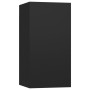 Set de muebles de salón TV 10 piezas madera ingeniería negro de vidaXL, Muebles TV - Ref: Foro24-3078842, Precio: 309,71 €, D...