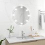 Round glass wall mirror with LED lights by vidaXL, Mirrors - Ref: Foro24-3078641, Price: 53,40 €, Discount: %