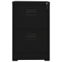 Armario archivador de acero negro 46x62x72,5 cm de vidaXL, Armarios archivadores - Ref: Foro24-336272, Precio: 133,18 €, Desc...