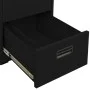 Armario archivador de acero negro 46x62x72,5 cm de vidaXL, Armarios archivadores - Ref: Foro24-336272, Precio: 138,74 €, Desc...