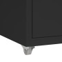 Mobiler Metall-Aktenschrank schwarz 28x41x69 cm von vidaXL, Aktenschränke - Ref: Foro24-335914, Preis: 86,29 €, Rabatt: %