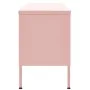 Pink steel TV cabinet 105x35x50 cm by vidaXL, TV Furniture - Ref: Foro24-336238, Price: 130,41 €, Discount: %