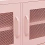 Mueble para TV de acero rosa 105x35x50 cm de vidaXL, Muebles TV - Ref: Foro24-336238, Precio: 130,41 €, Descuento: %