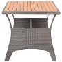 Mesa de jardín de madera maciza de acacia gris 120x70x66 cm de vidaXL, Mesas de jardín - Ref: Foro24-316586, Precio: 232,36 €...