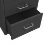 Mobiles Archivmetallschrank in Anthrazit 28x41x69 cm von vidaXL, Aktenschränke - Ref: Foro24-335919, Preis: 78,75 €, Rabatt: %