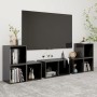 Wohnzimmermöbel 6-teilig, glänzend graues Holzwerkstoff von vidaXL, TV-Möbel - Ref: Foro24-3080059, Preis: 123,81 €, Rabatt: %