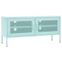 TV-Ständer aus mintgrünem Stahl 105x35x50 cm von vidaXL, TV-Möbel - Ref: Foro24-336239, Preis: 143,86 €, Rabatt: %