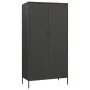 Anthracite gray steel wardrobe 90x50x180 cm by vidaXL, Wardrobes - Ref: Foro24-336249, Price: 279,15 €, Discount: %