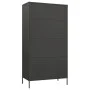 Anthracite gray steel wardrobe 90x50x180 cm by vidaXL, Wardrobes - Ref: Foro24-336249, Price: 279,15 €, Discount: %