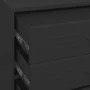 Black steel drawer cabinet 80x35x101.5 cm by vidaXL, Drawers - Ref: Foro24-336205, Price: 176,25 €, Discount: %