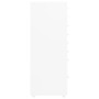 Armario archivador móvil metal blanco 28x41x109 cm de vidaXL, Armarios archivadores - Ref: Foro24-335920, Precio: 117,38 €, D...