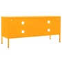 Senfgelber TV-Schrank aus Stahl, 105 x 35 x 50 cm von vidaXL, TV-Möbel - Ref: Foro24-336227, Preis: 156,78 €, Rabatt: %