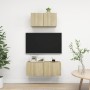 Sonoma Oak 2-Piece Living Room Furniture Set by vidaXL, TV Furniture - Ref: Foro24-3079015, Price: 73,39 €, Discount: %