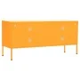 Senfgelber TV-Schrank aus Stahl, 105 x 35 x 50 cm von vidaXL, TV-Möbel - Ref: Foro24-336236, Preis: 131,48 €, Rabatt: %