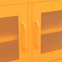 Mueble para TV de acero amarillo mostaza 105x35x50 cm de vidaXL, Muebles TV - Ref: Foro24-336236, Precio: 133,96 €, Descuento: %
