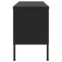 TV-Schrank aus schwarzem Stahl, 105 x 35 x 50 cm von vidaXL, TV-Möbel - Ref: Foro24-336241, Preis: 141,12 €, Rabatt: %