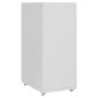 Gray metal mobile filing cabinet 28x41x69 cm by vidaXL, Filing cabinets - Ref: Foro24-335917, Price: 91,90 €, Discount: %
