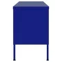 Navy blue steel TV cabinet 105x35x50 cm by vidaXL, TV Furniture - Ref: Foro24-336235, Price: 150,83 €, Discount: %