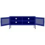 Navy blue steel TV cabinet 105x35x50 cm by vidaXL, TV Furniture - Ref: Foro24-336235, Price: 150,83 €, Discount: %