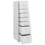 Gray metal mobile filing cabinet 28x41x109 cm by vidaXL, Filing cabinets - Ref: Foro24-335921, Price: 160,26 €, Discount: %