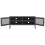 Anthracite gray steel TV cabinet 105x35x50 cm by vidaXL, TV Furniture - Ref: Foro24-336240, Price: 134,09 €, Discount: %