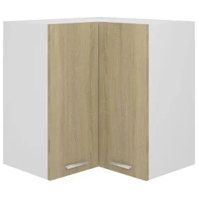 Eckhängeschrank aus Eichenholz 57x57x60 cm von vidaXL, Küchenschränke - Ref: Foro24-806393, Preis: 81,47 €, Rabatt: %