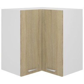 Eckhängeschrank aus Eichenholz 57x57x60 cm von vidaXL, Küchenschränke - Ref: Foro24-806393, Preis: 82,04 €, Rabatt: %