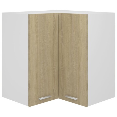 Eckhängeschrank aus Eichenholz 57x57x60 cm von vidaXL, Küchenschränke - Ref: Foro24-806393, Preis: 82,04 €, Rabatt: %