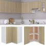 Eckhängeschrank aus Eichenholz 57x57x60 cm von vidaXL, Küchenschränke - Ref: Foro24-806393, Preis: 82,04 €, Rabatt: %